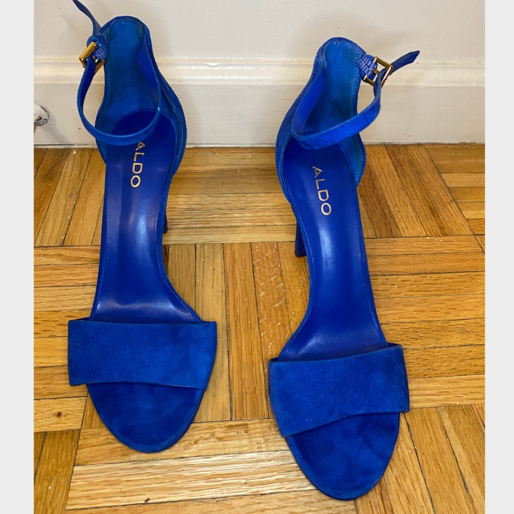 ALDO Blue Sandal Heel